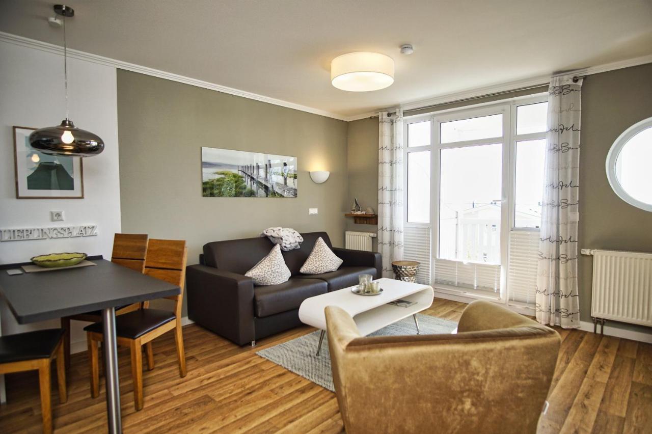 Mit Meerblick Und Balkon, Gratis Nutzung Vom Ahoi Erlebnisbad Und Sauna In Sellin - Meeresblick Fewo 25 Goehren  Exterior foto
